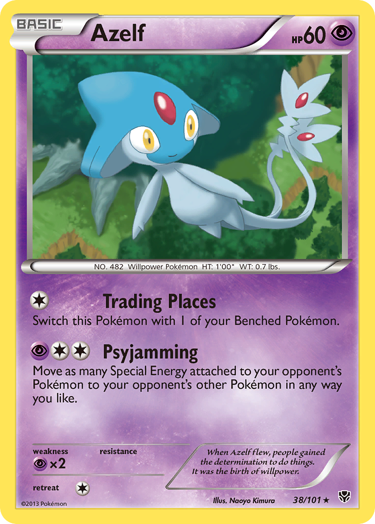 Azelf — Plasma Blast #038 / 101
