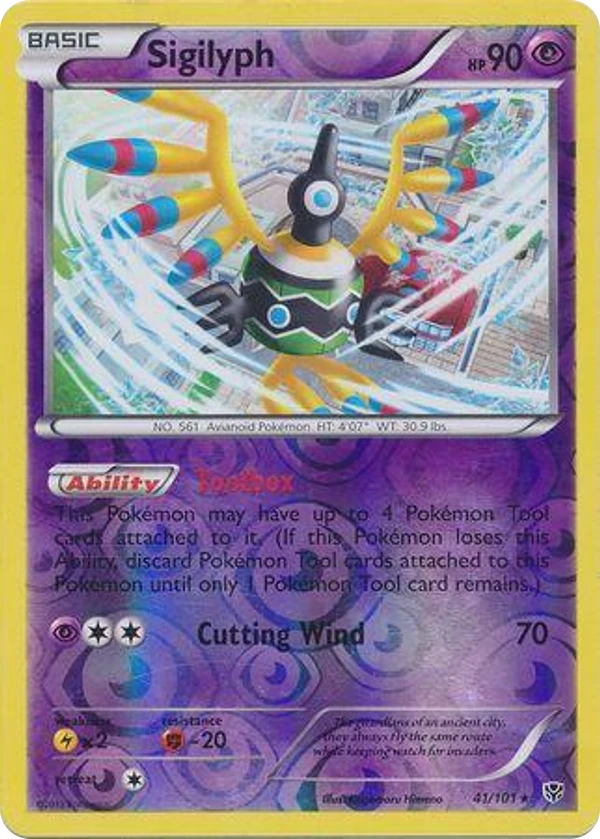 Sigilyph — Plasma Blast #041 / 101