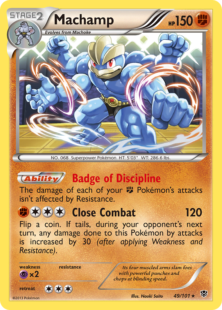 Machamp — Plasma Blast #049 / 101
