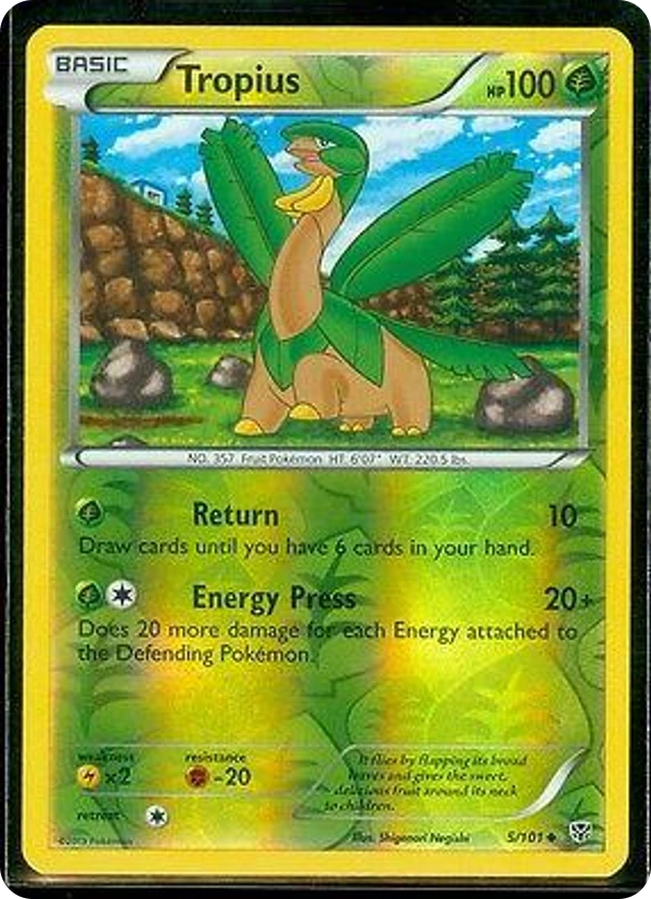 Tropius — Plasma Blast #005 / 101