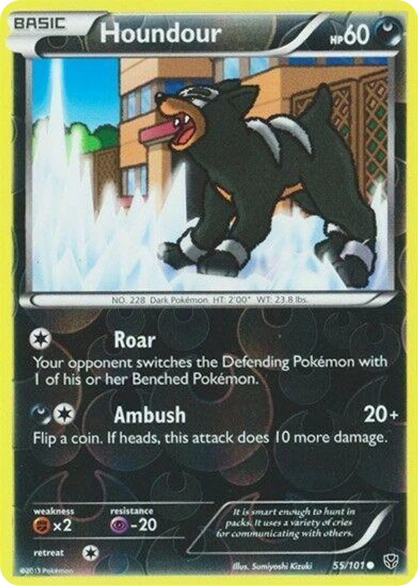 Houndour — Plasma Blast #055 / 101