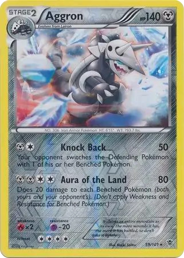 Aggron — Plasma Blast #059 / 101