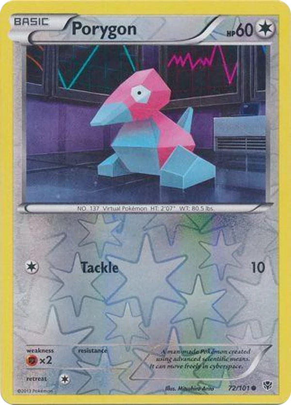 Porygon — Plasma Blast #072 / 101
