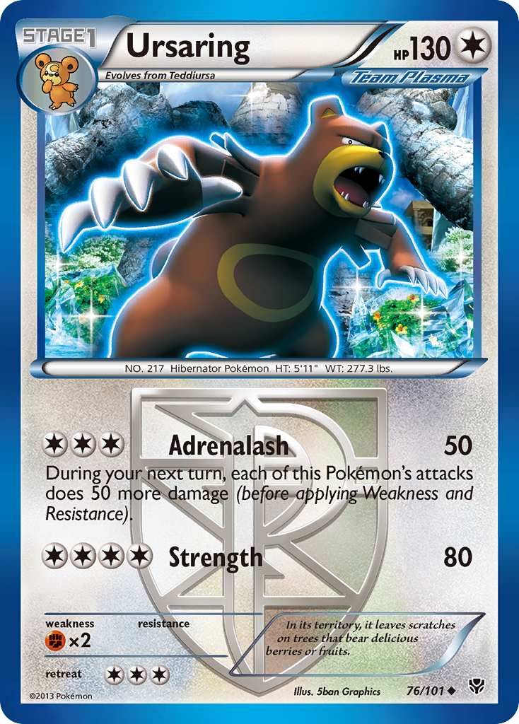 Ursaring — Plasma Blast #076 / 101