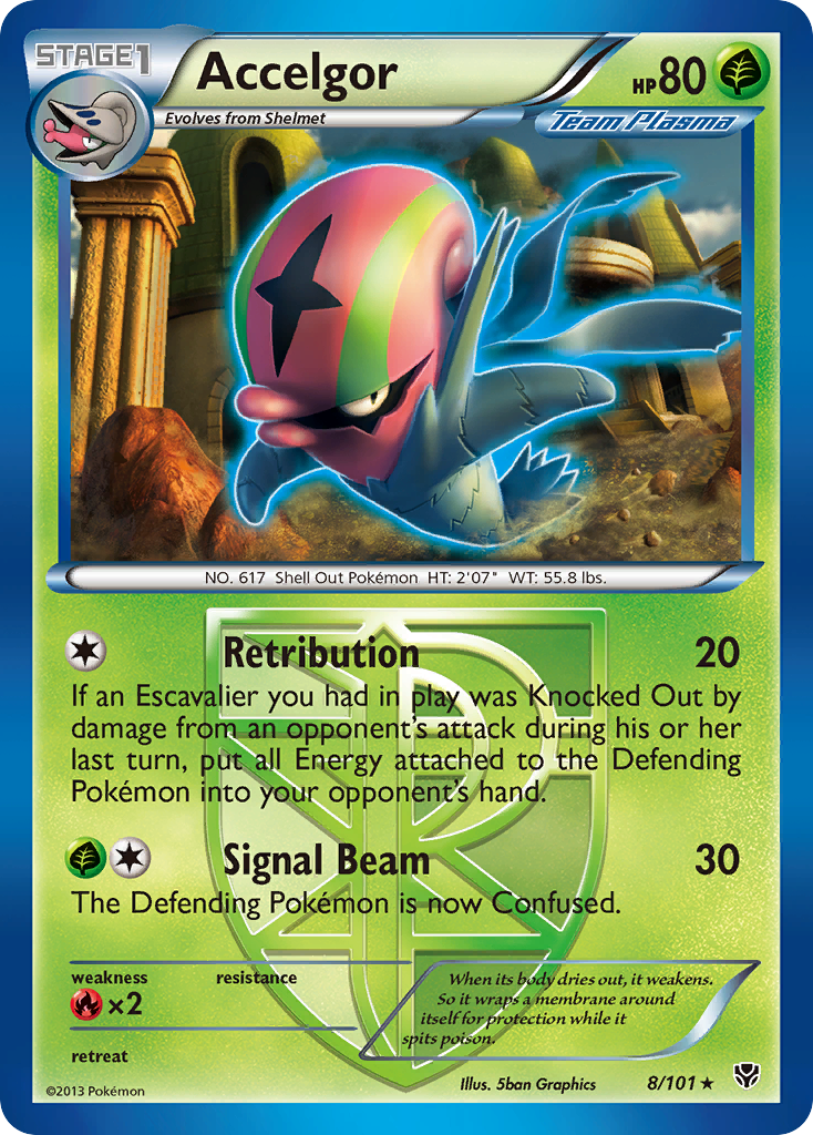 Accelgor — Plasma Blast #008 / 101