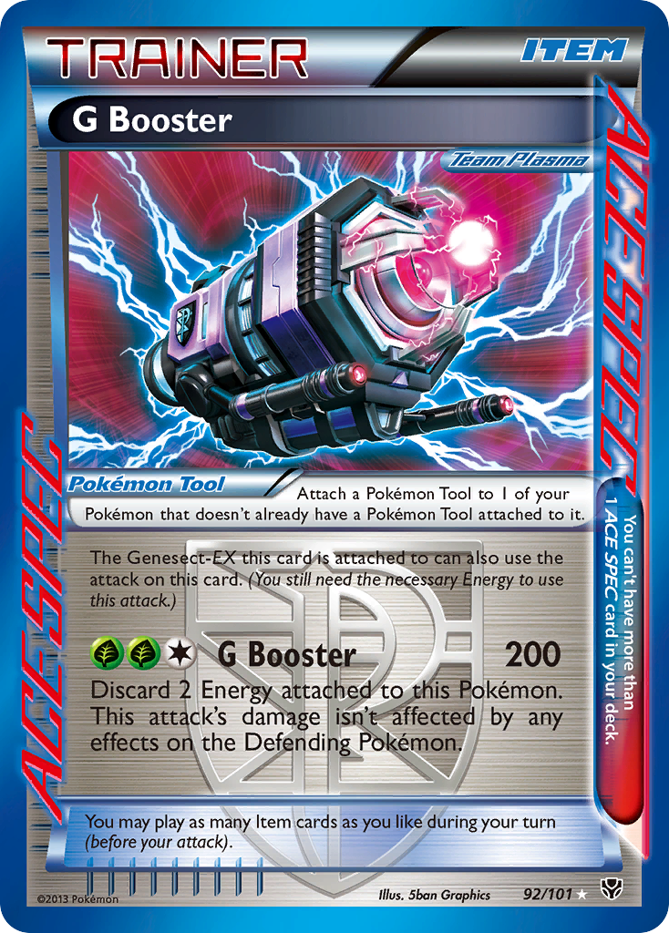 G Booster — Plasma Blast #092 / 101