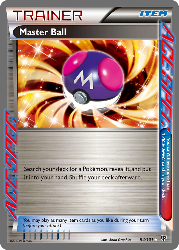 Master Ball — Plasma Blast #094 / 101