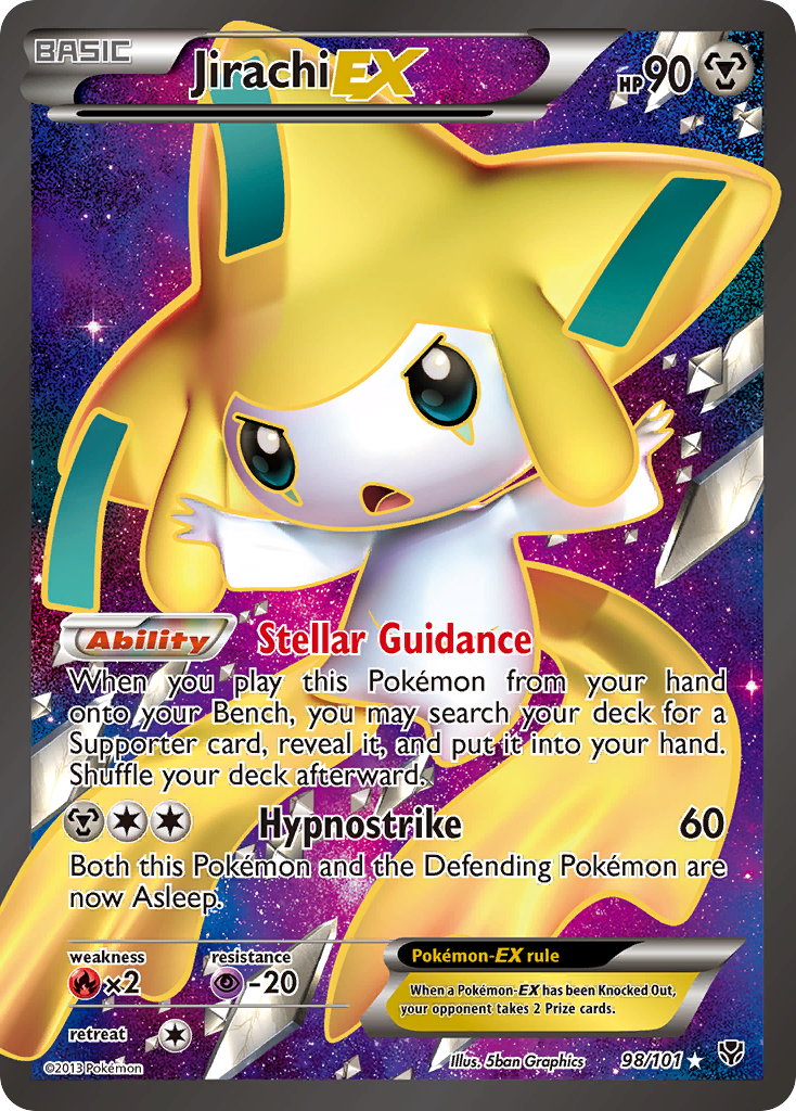 Jirachi-EX — Plasma Blast #098 / 101