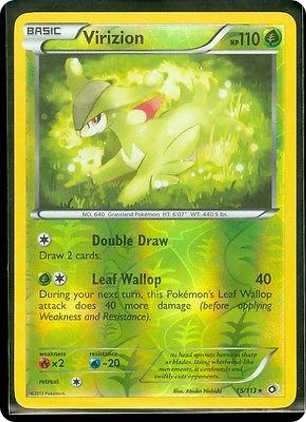 Virizion — Legendary Treasures #015 / 113