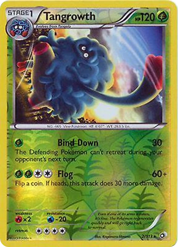 Tangrowth — Legendary Treasures #002 / 113