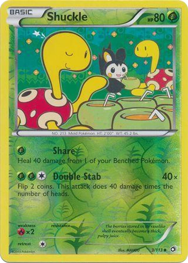 Shuckle — Legendary Treasures #003 / 113