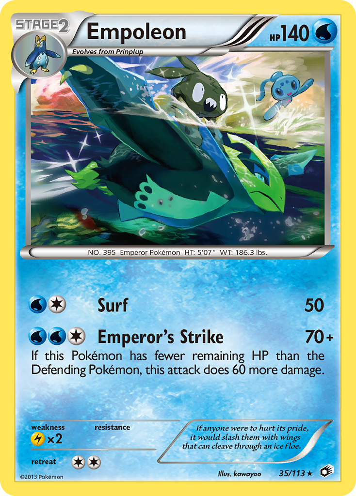 Empoleon — Legendary Treasures #035 / 113