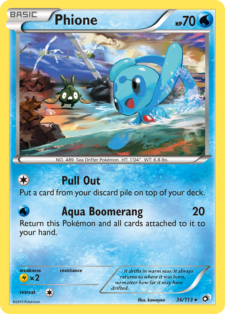 Phione — Legendary Treasures #036 / 113