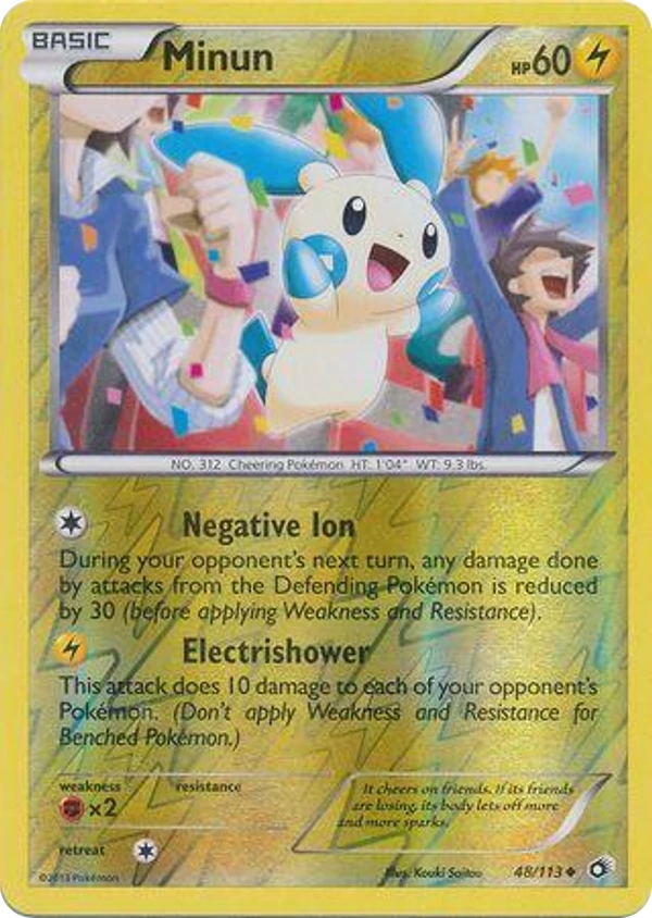 Minun — Legendary Treasures #048 / 113