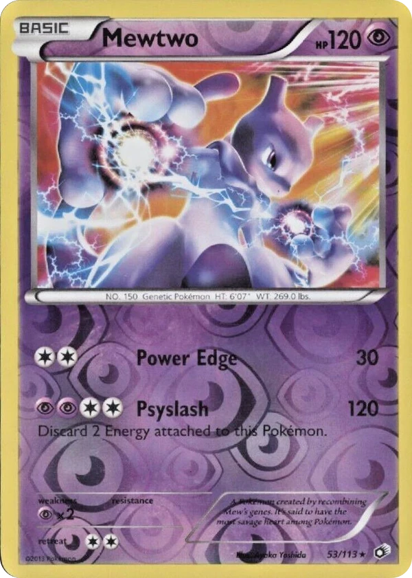 Mewtwo — Legendary Treasures #053 / 113