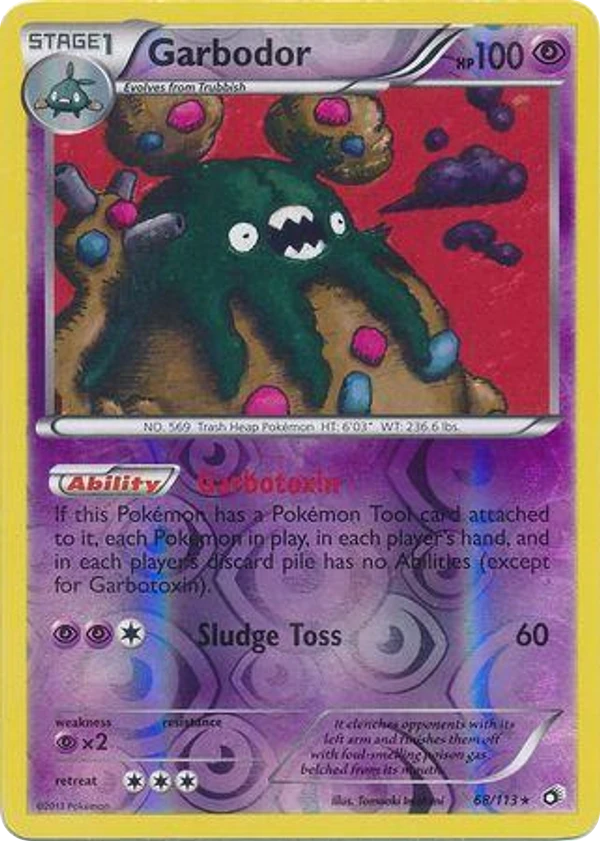 Garbodor — Legendary Treasures #068 / 113