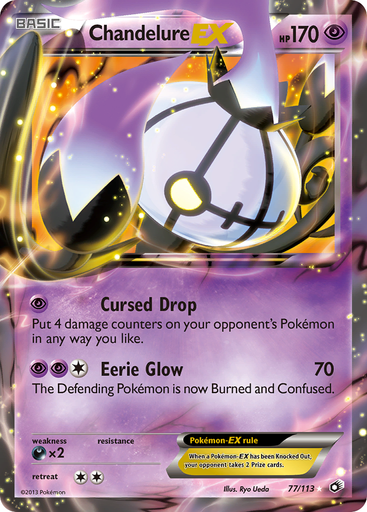 Chandelure-EX — Legendary Treasures #077 / 113