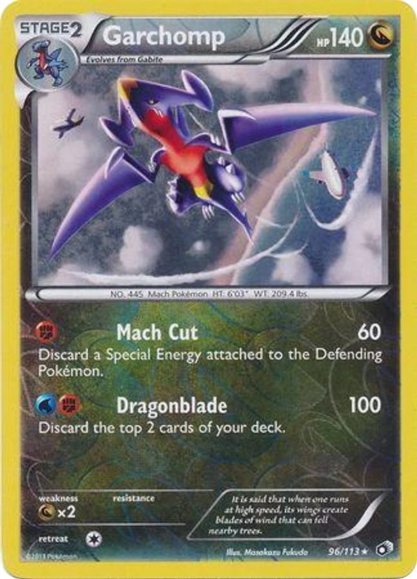 Garchomp — Legendary Treasures #096 / 113