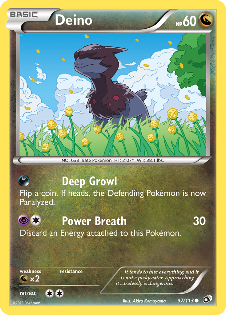 Deino — Legendary Treasures #097 / 113