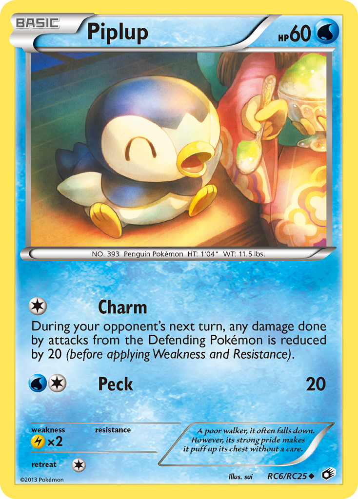 Piplup — Legendary Treasures #006 / 113