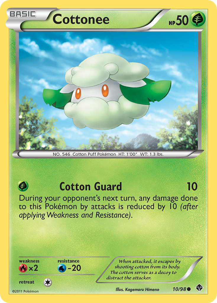 Cottonee — Emerging Powers #010 / 98