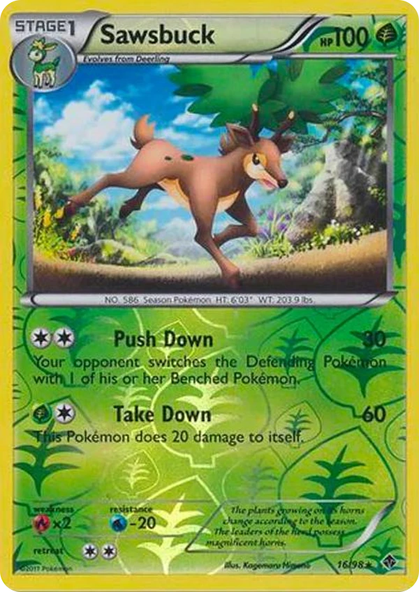 Sawsbuck — Emerging Powers #016 / 98