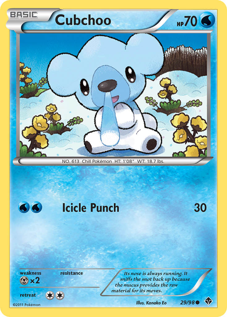 Cubchoo — Emerging Powers #029 / 98