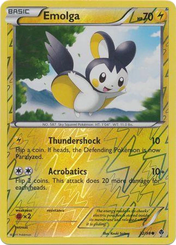 Emolga — Emerging Powers #032 / 98