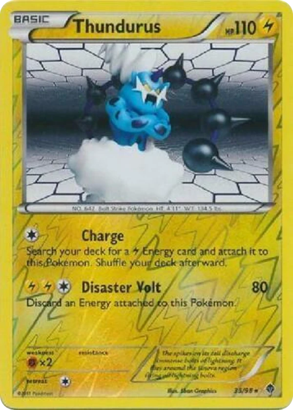 Thundurus — Emerging Powers #035 / 98