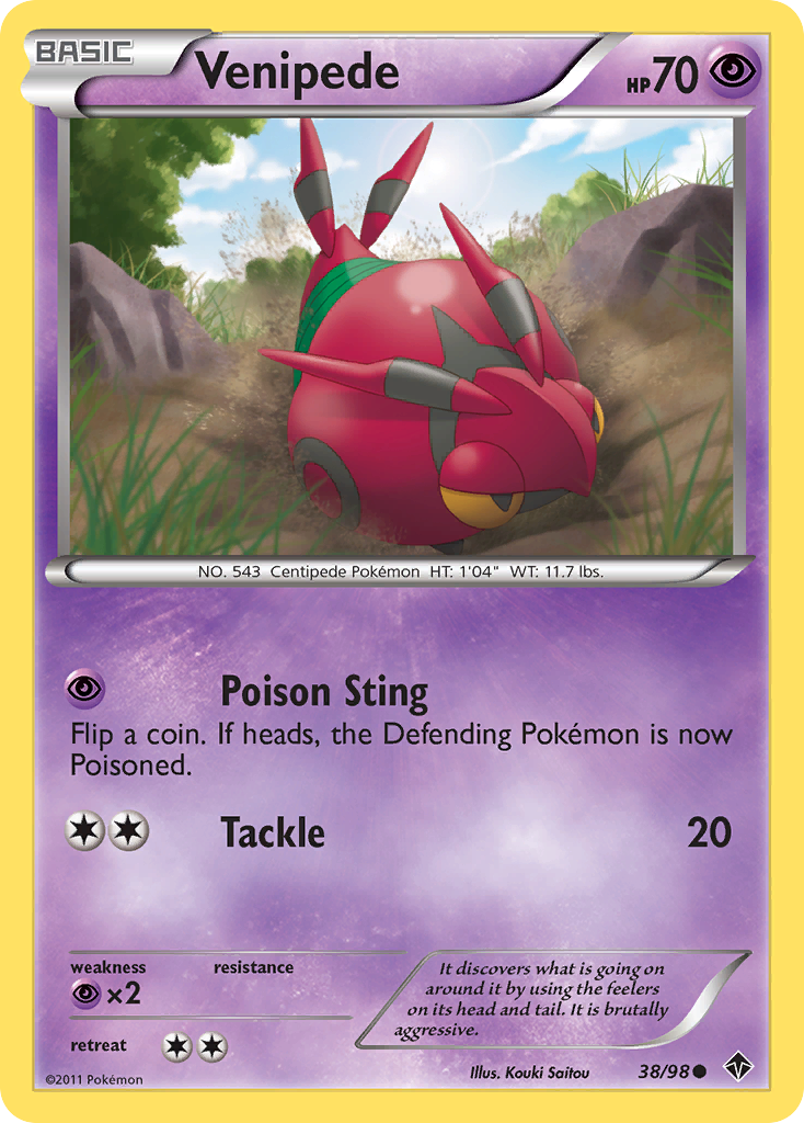 Venipede — Emerging Powers #038 / 98
