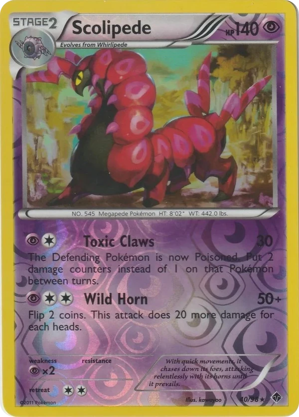 Scolipede — Emerging Powers #040 / 98