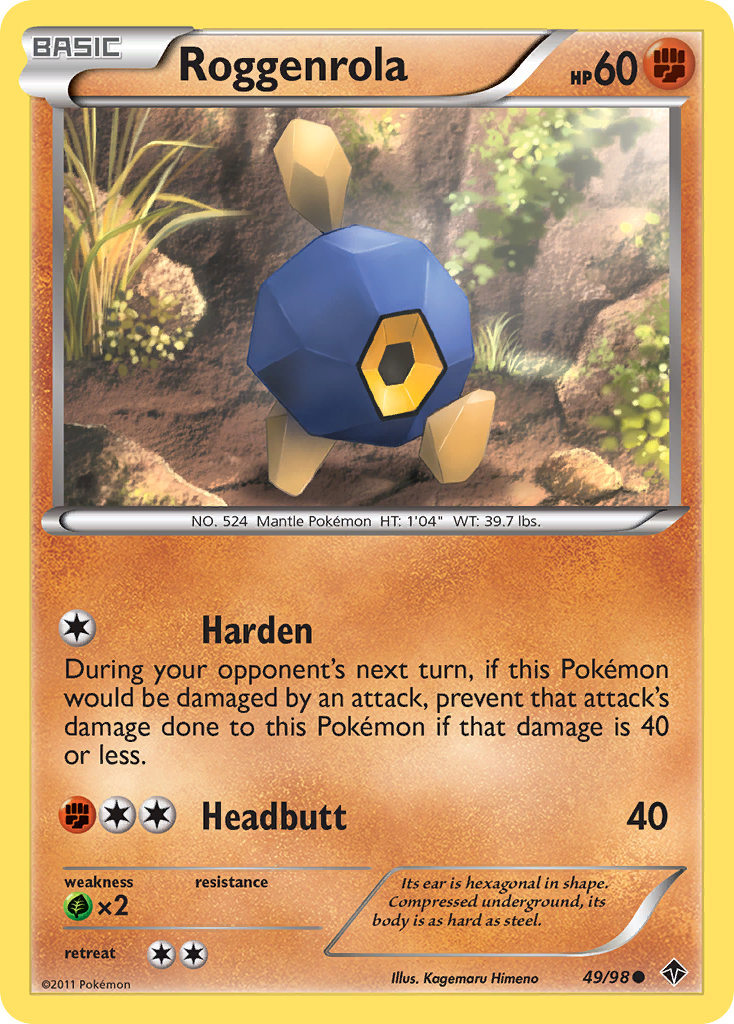 Roggenrola — Emerging Powers #049 / 98