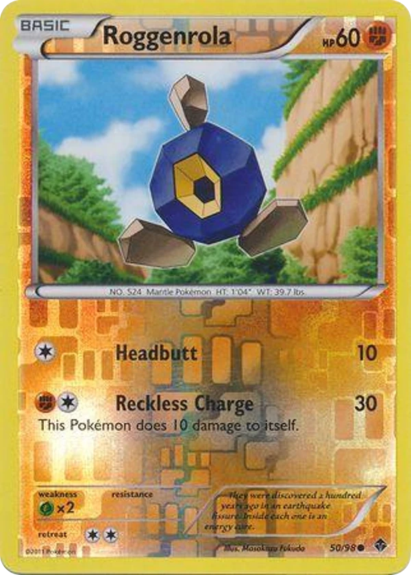 Roggenrola — Emerging Powers #050 / 98