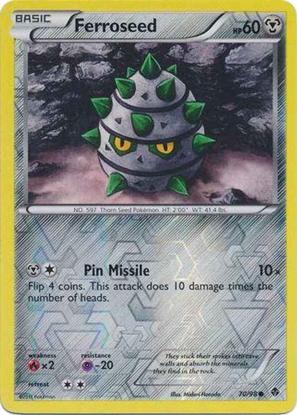 Ferroseed — Emerging Powers #070 / 98