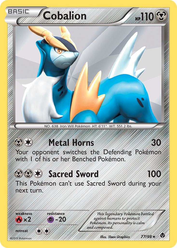 Cobalion — Emerging Powers #077 / 98
