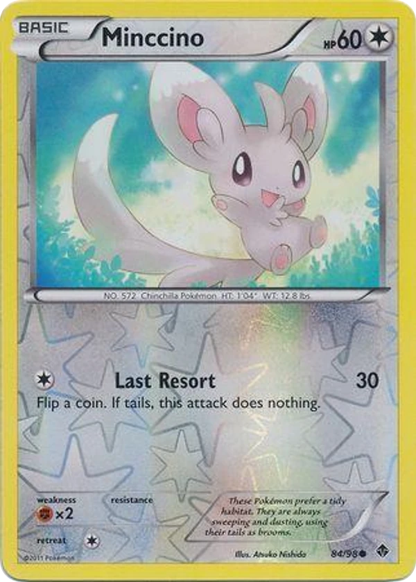 Minccino — Emerging Powers #084 / 98