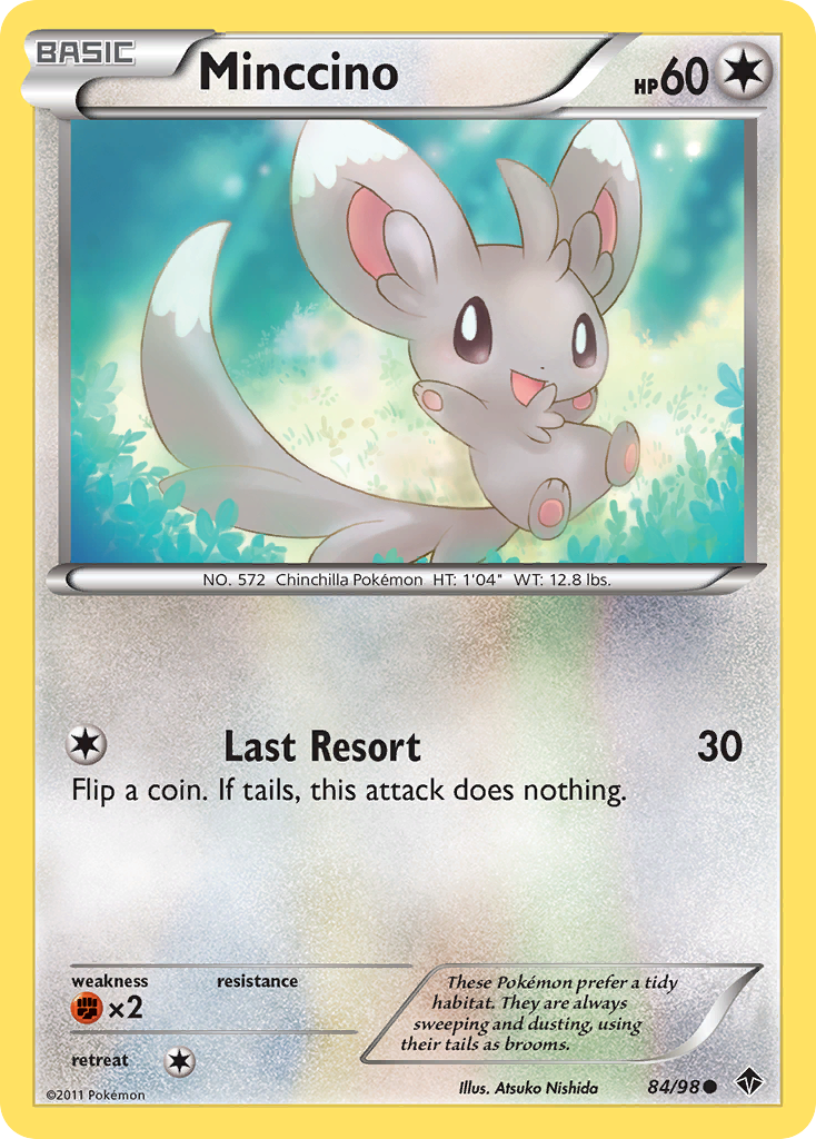 Minccino — Emerging Powers #084 / 98