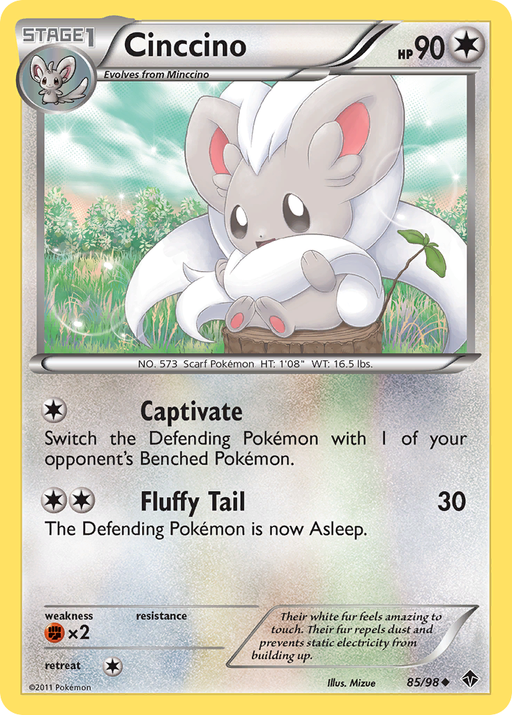 Cinccino — Emerging Powers #085 / 98
