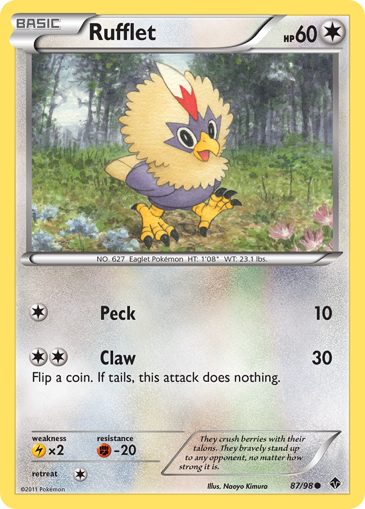 Rufflet — Emerging Powers #087 / 98