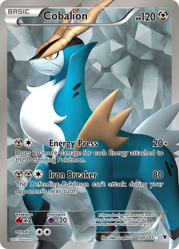 Cobalion — Noble Victories #100 / 101