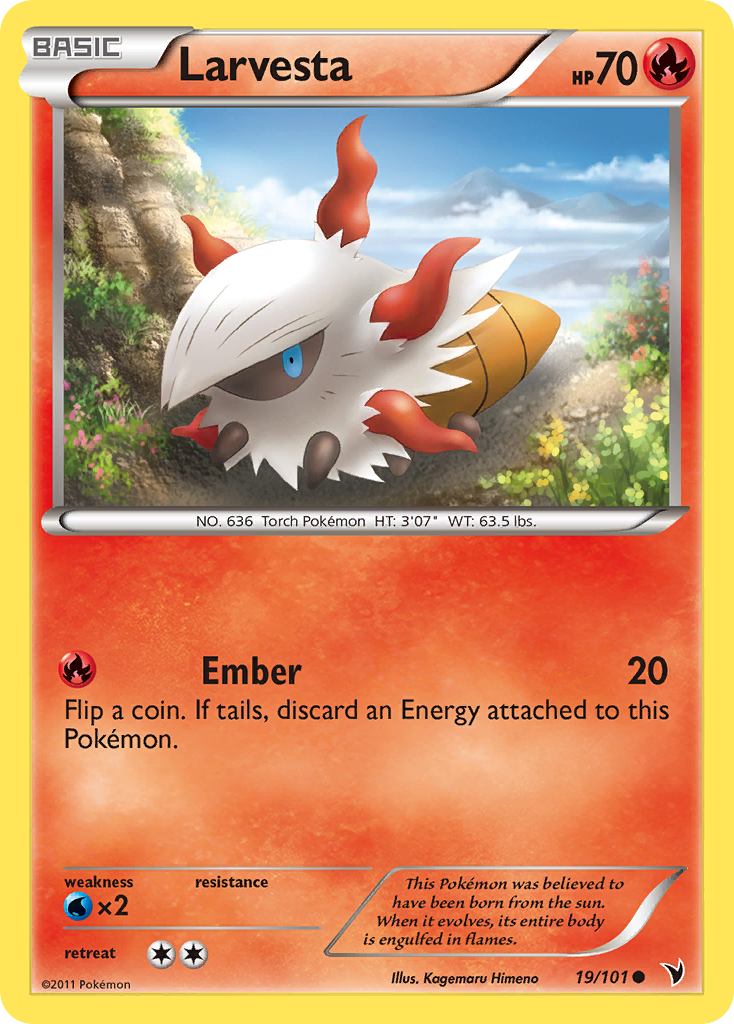 Larvesta — Noble Victories #019 / 101