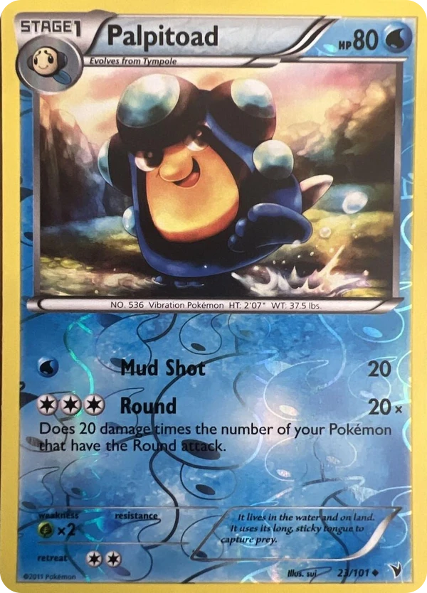 Palpitoad — Noble Victories #023 / 101