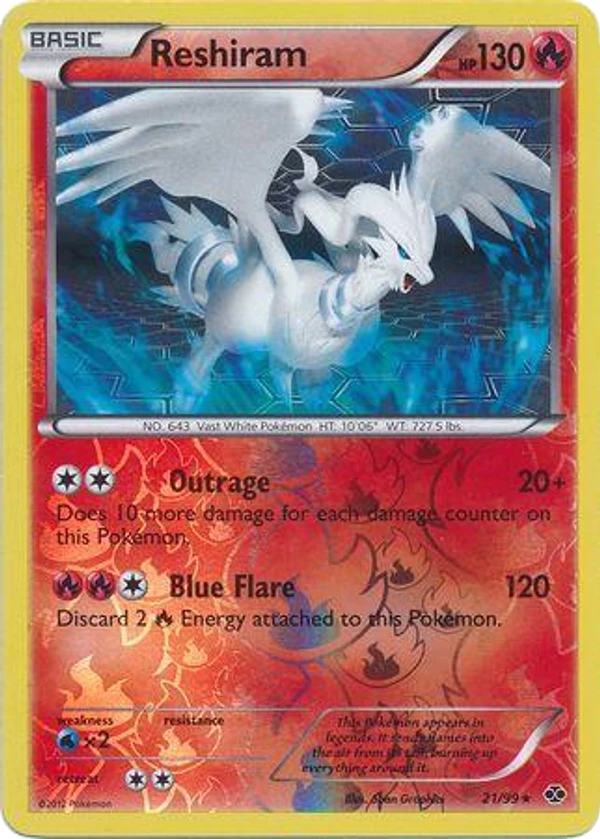 Reshiram — Next Destinies #021 / 99