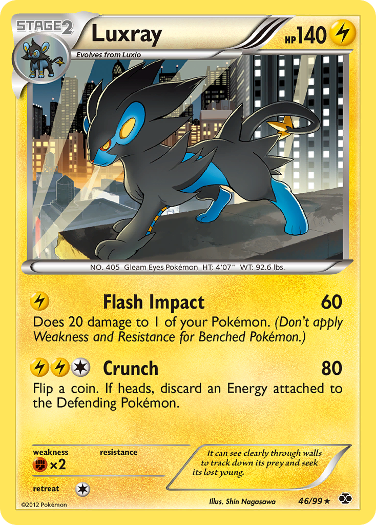 Luxray — Next Destinies #046 / 99