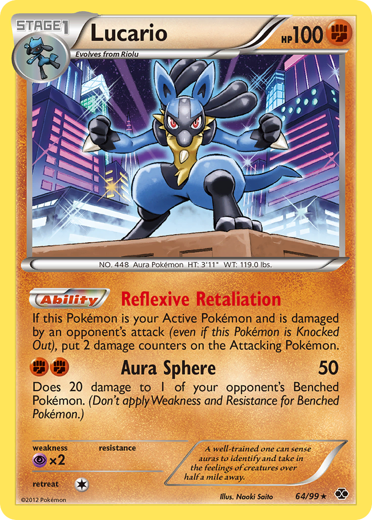 Lucario — Next Destinies #064 / 99