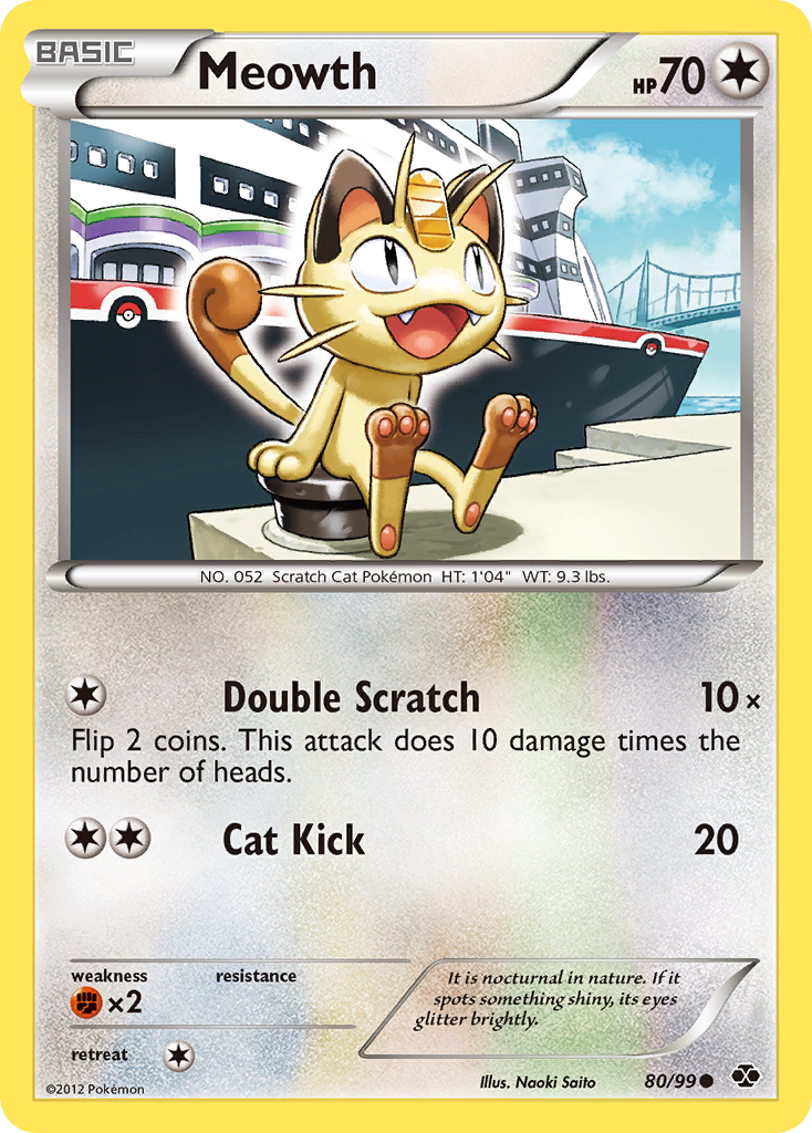 Meowth — Next Destinies #080 / 99