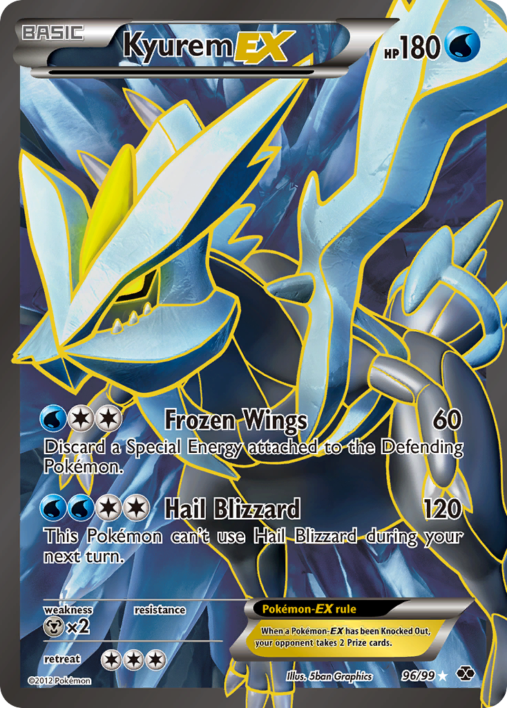 Kyurem-EX — Next Destinies #096 / 99