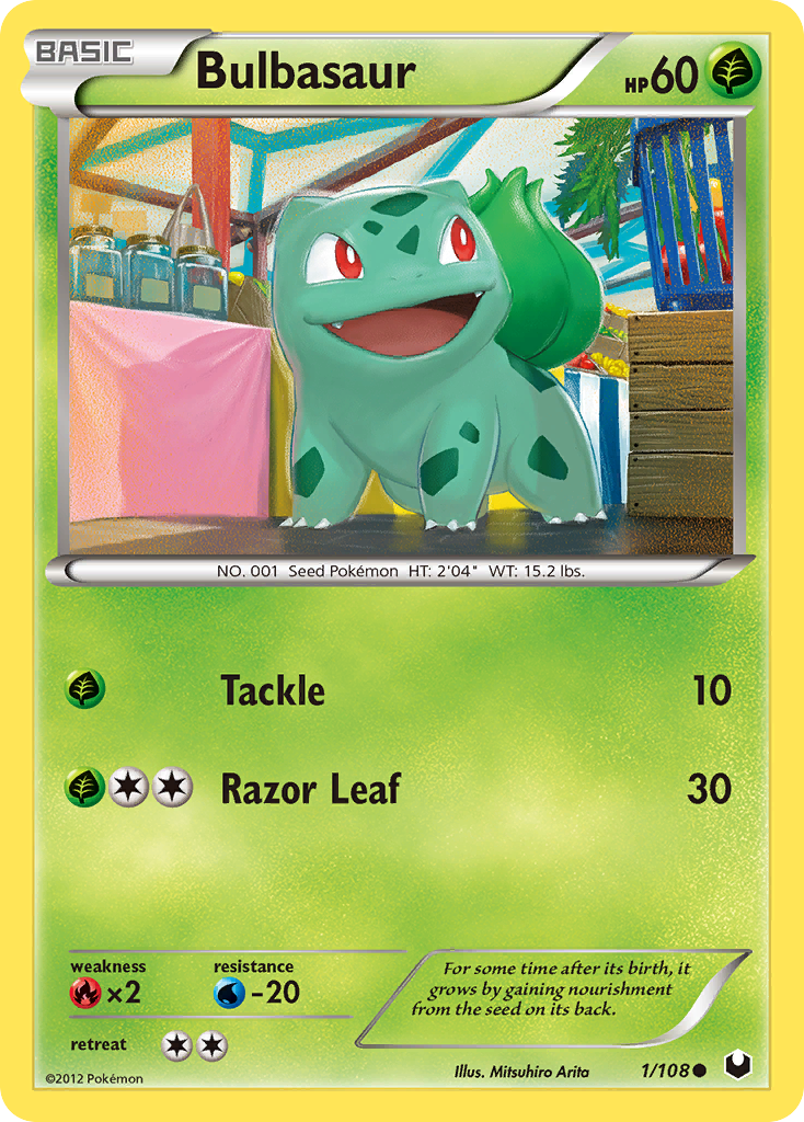 Bulbasaur — Dark Explorers #001 / 108