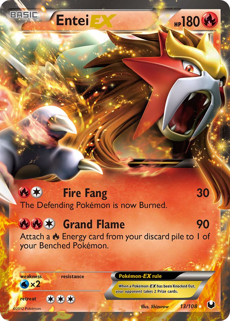 Entei-EX — Dark Explorers #013 / 108