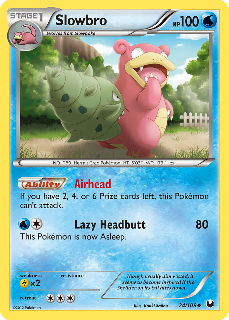 Slowbro — Dark Explorers #024 / 108